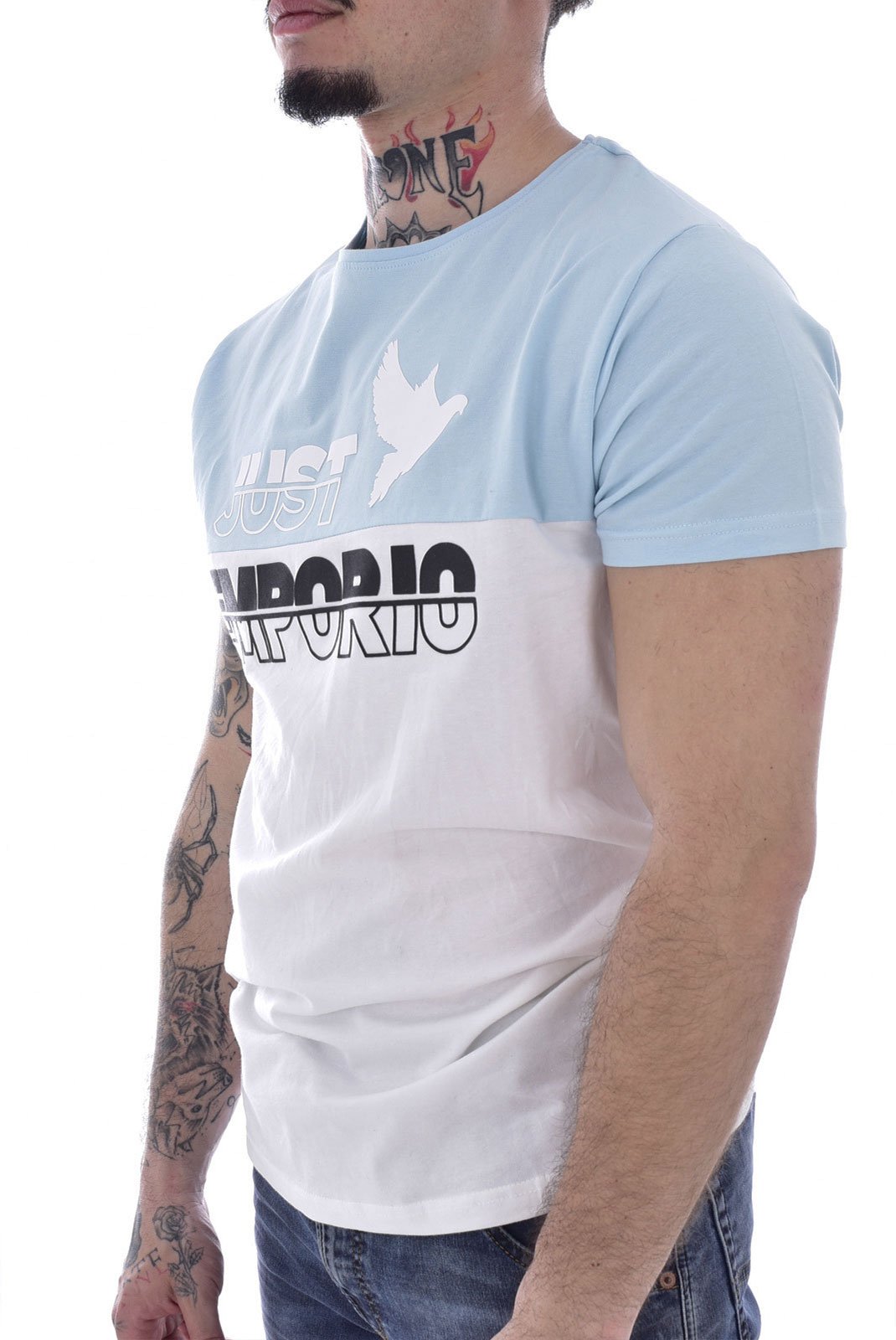 Homme  Just Emporio JE-MOBIM-01 WHITE/LIGHT BLUE