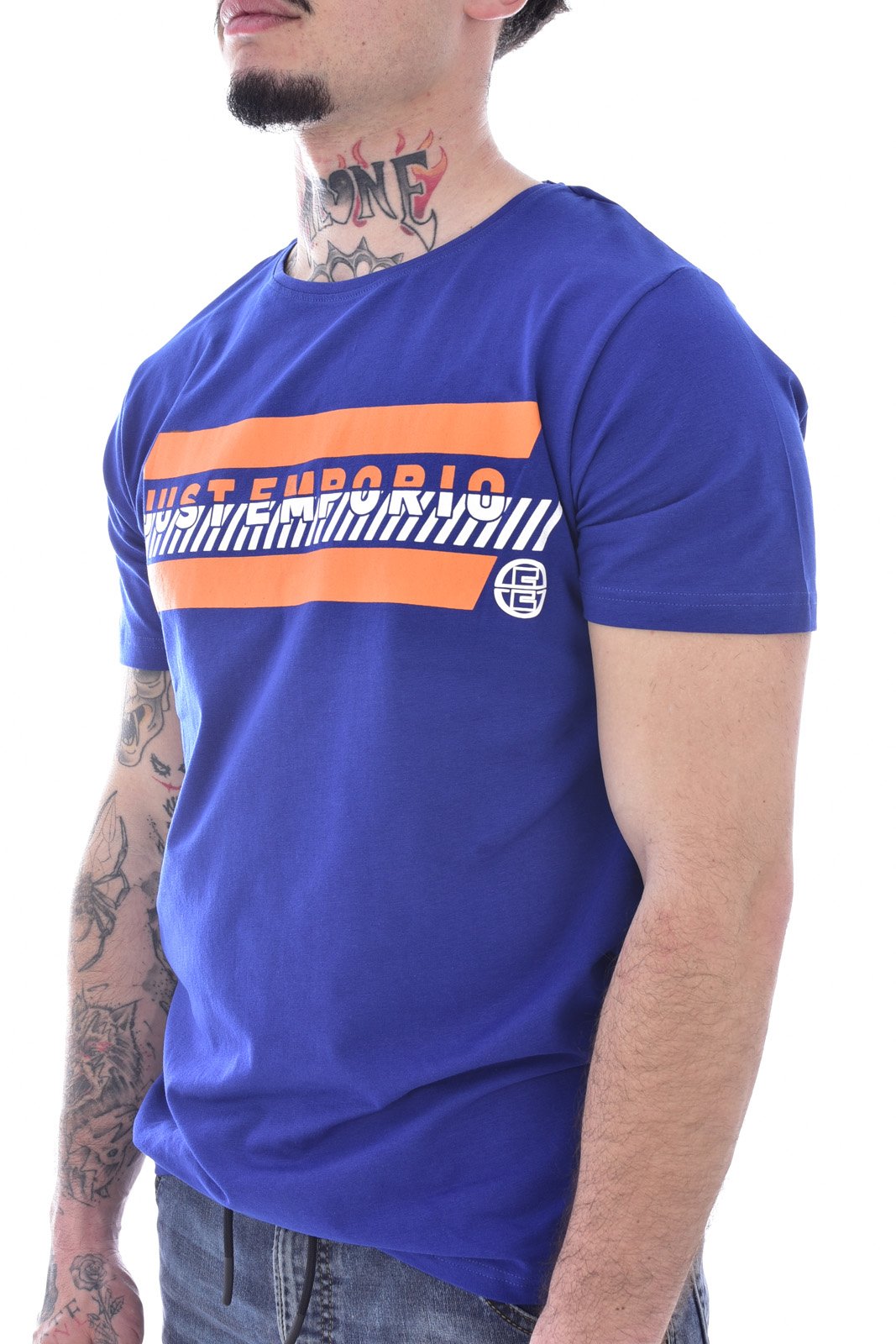 T-S manches courtes  Just Emporio JE-MELIM-01 ROYAL BLUE
