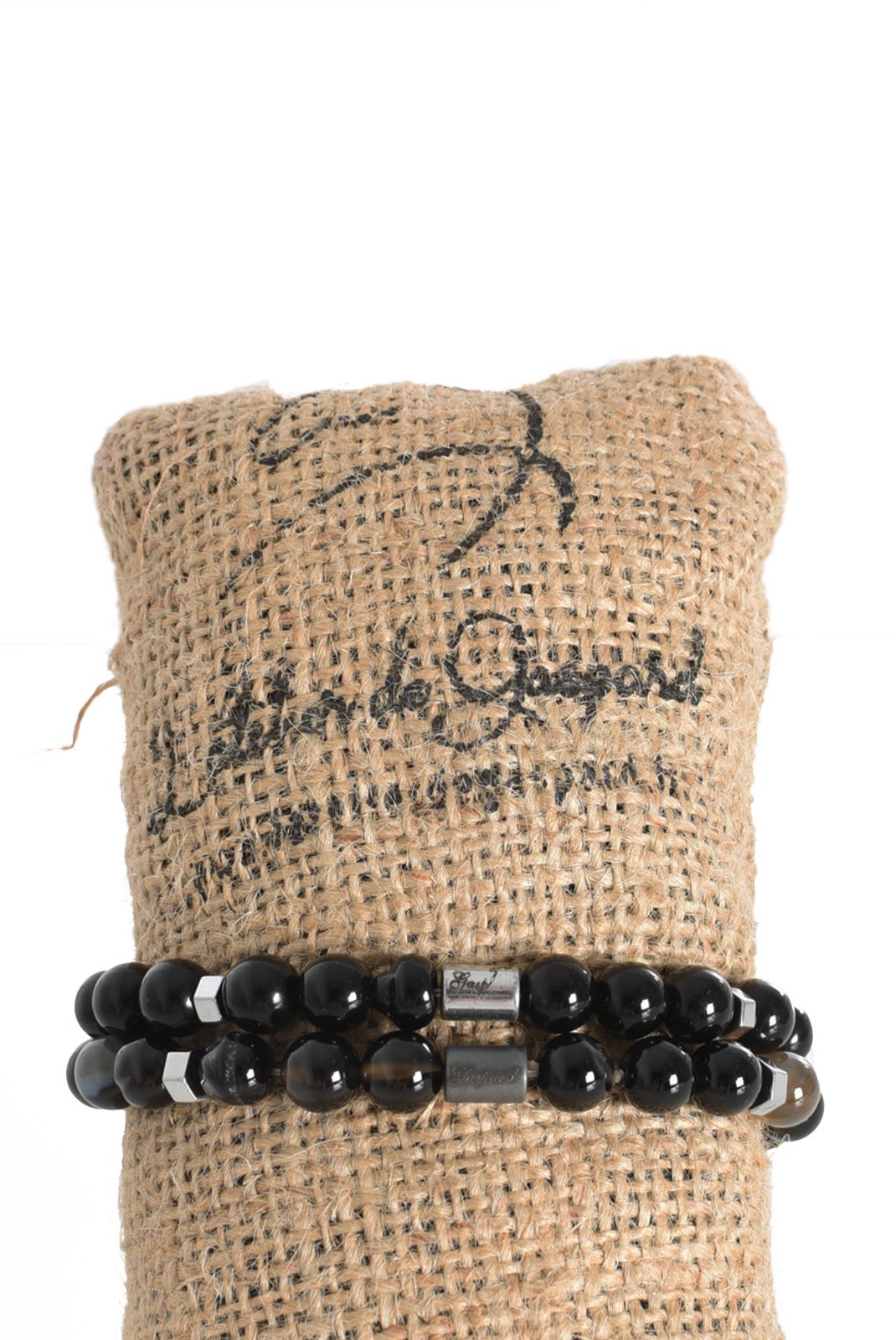 Bijoux  L'atelier de Gaspard C02 Akari Pearls Noir