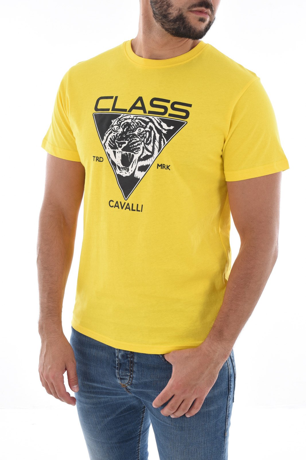 T-S manches courtes  Cavalli Class SXH01E JD060 YELLOW