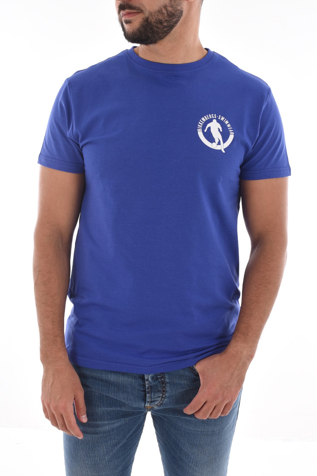 T-S manches courtes  Bikkembergs BKK3MTS02 Clematis Blue