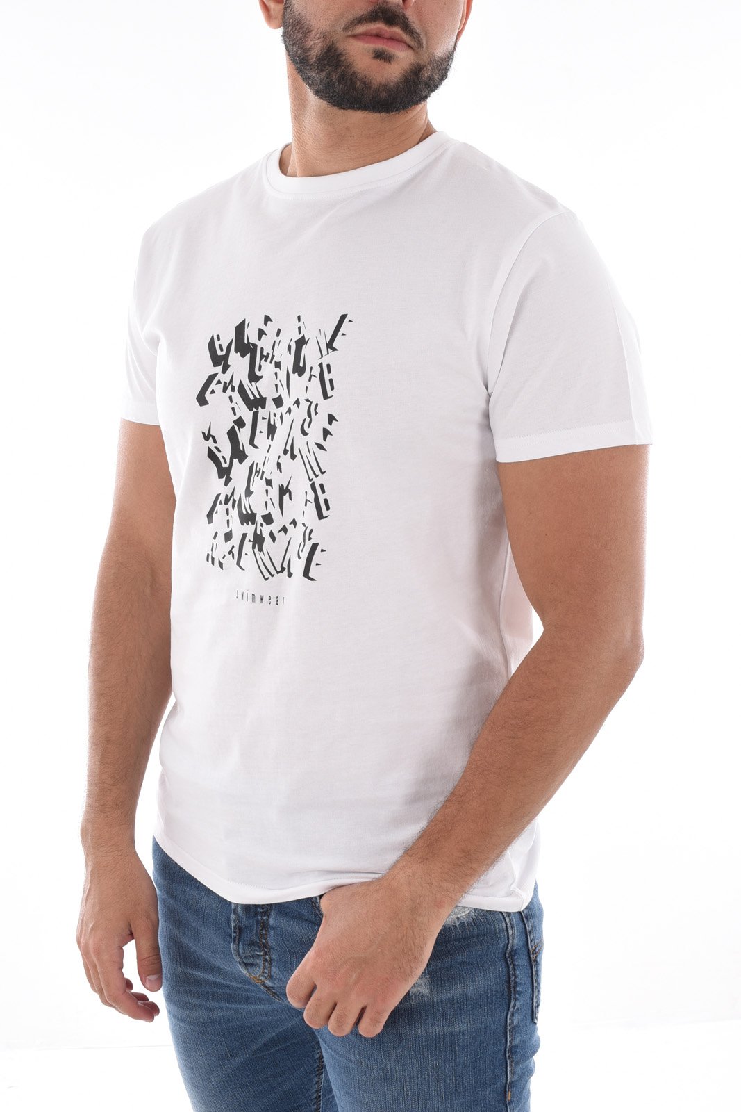 T-S manches courtes  Bikkembergs BKK3MTS06 White