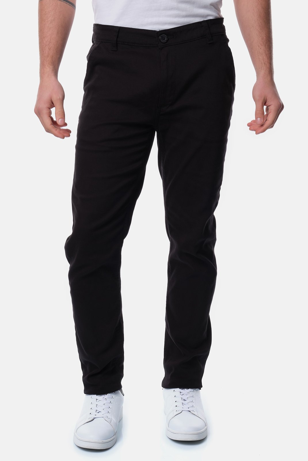 Pantalons chino/citadin  Hopenlife KIZARU NOIR