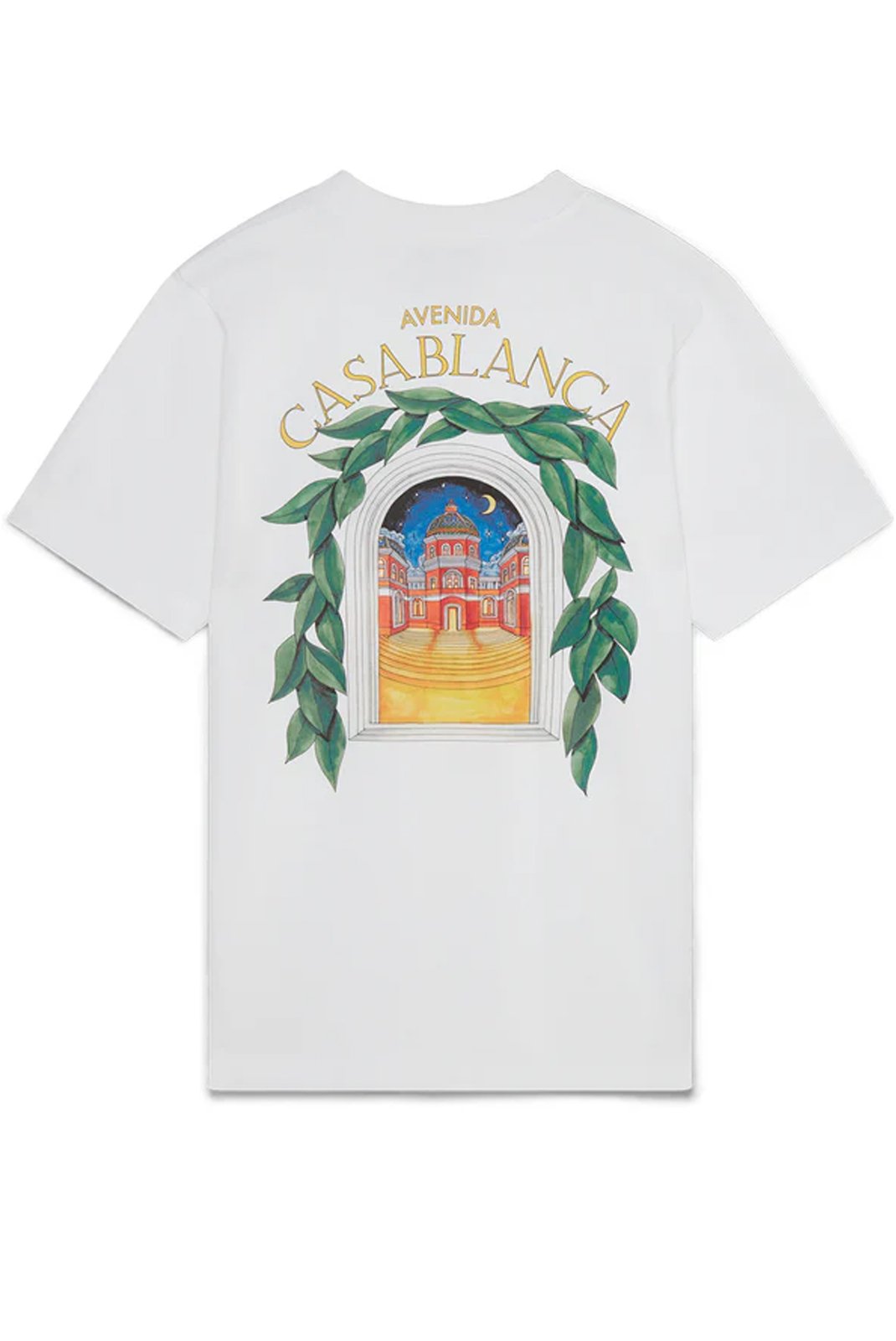 T-S manches courtes  Casa blanca MS23-JTS-001-11 WHITE JERSEY