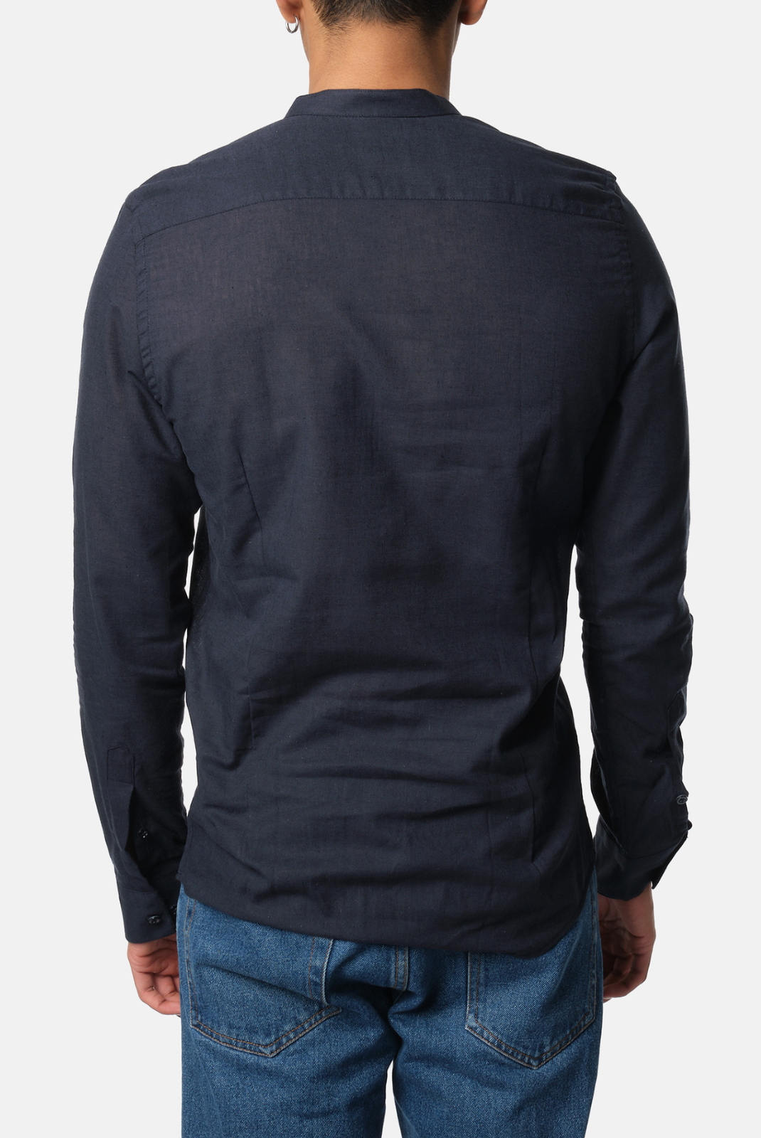 Chemises manches longues  Hopenlife ADAM NAVY FONCE