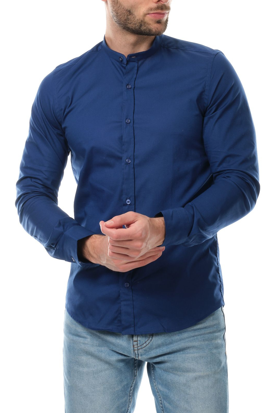 Chemises manches longues  Hopenlife BULMA NAVY