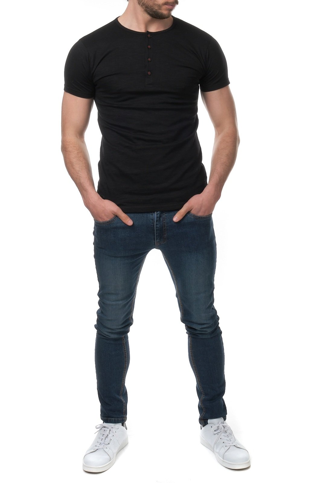 T-S manches courtes  Hopenlife ELAM NOIR