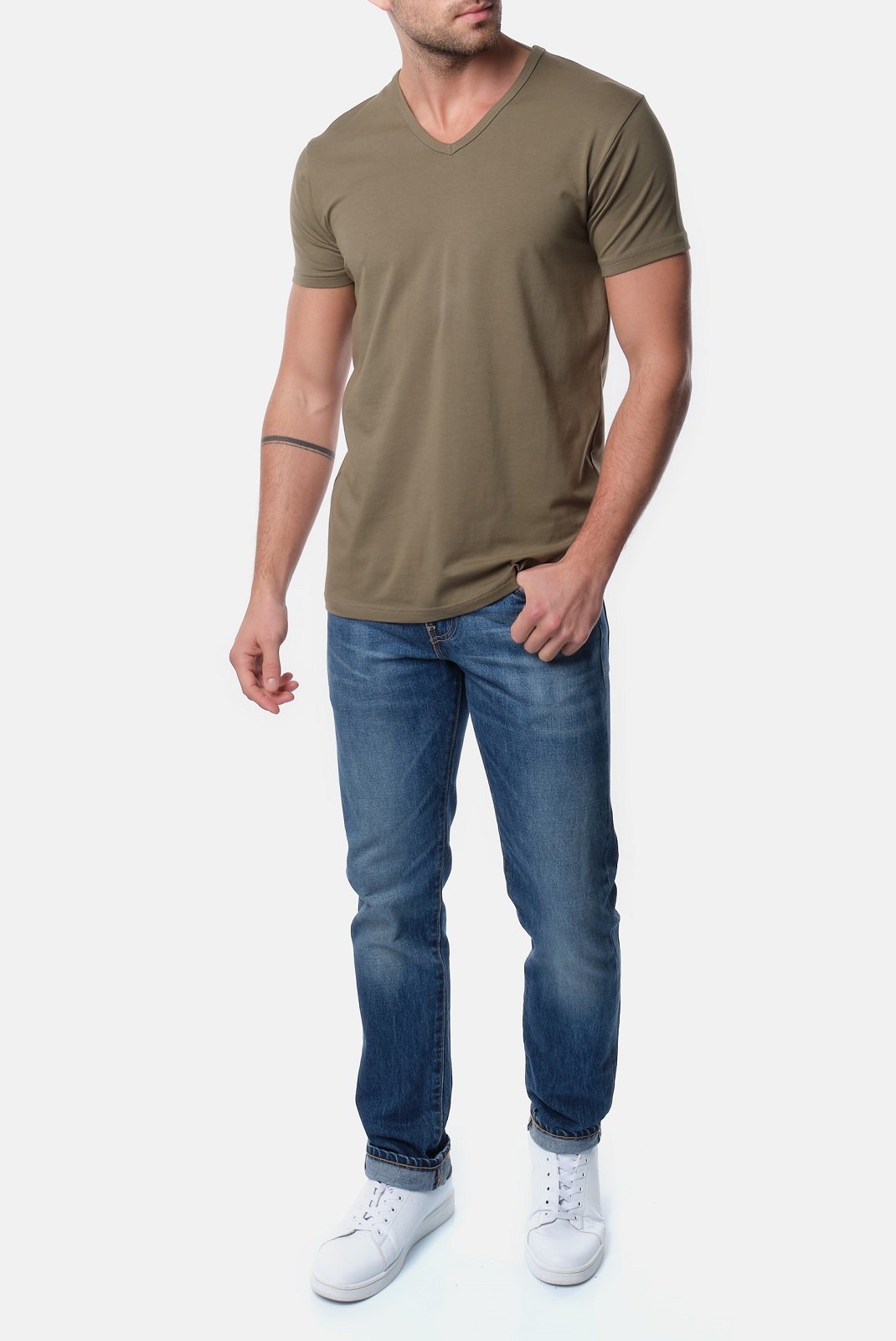 T-S manches courtes  Hopenlife KONOHA KAKI