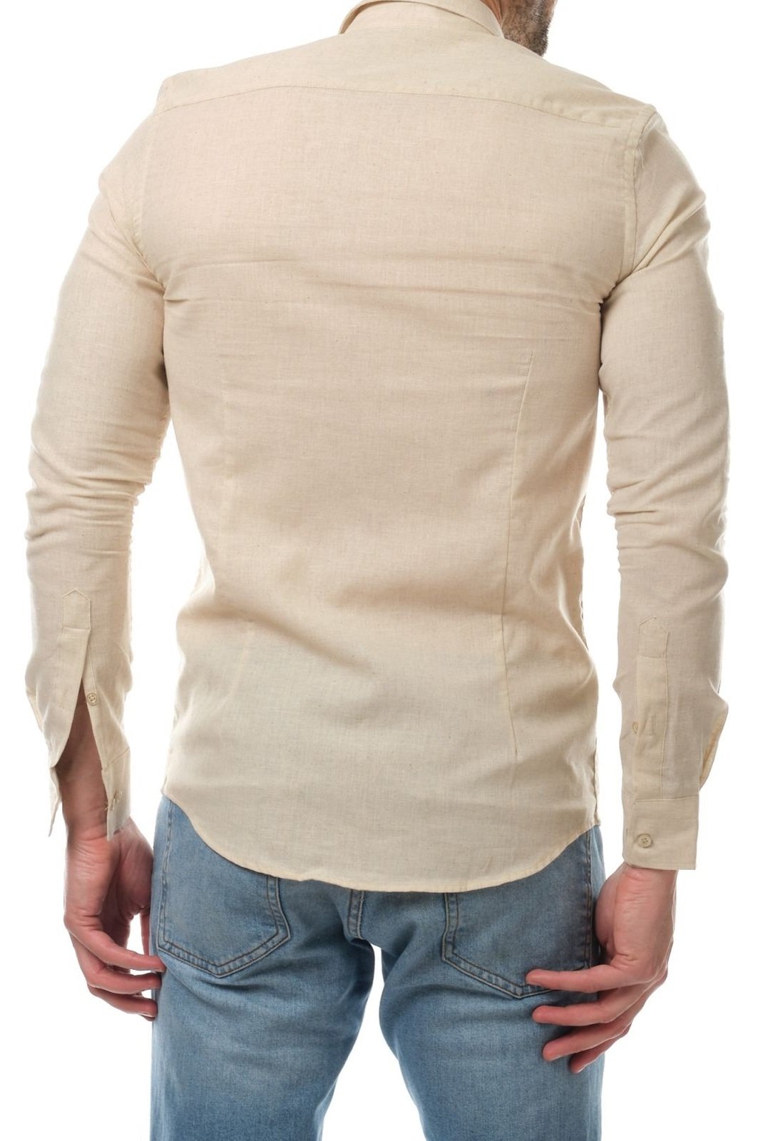 Chemises manches longues  Hopenlife RAPHAEL NATUREL