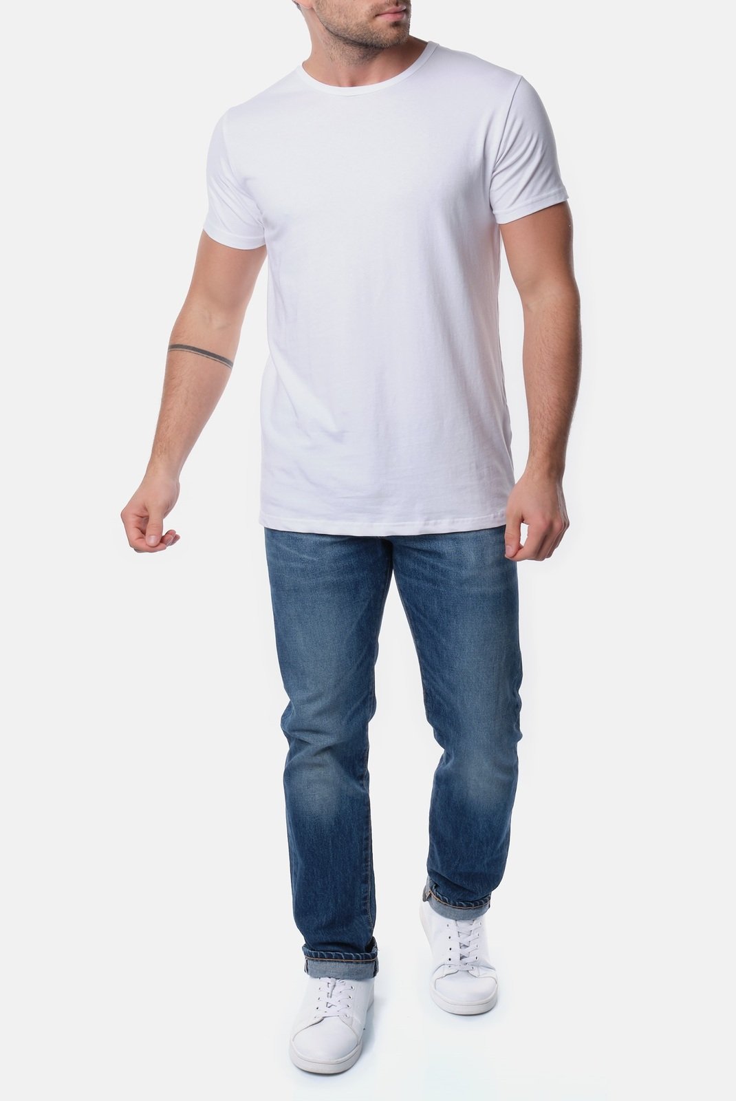 T-S manches courtes  Hopenlife SUNA BLANC