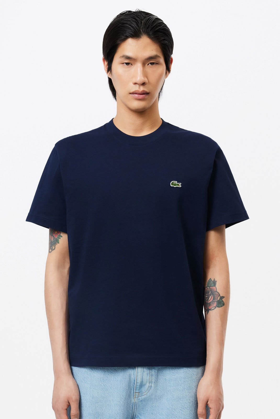 T-S manches courtes  Lacoste TH7318 166 CLA NAVY