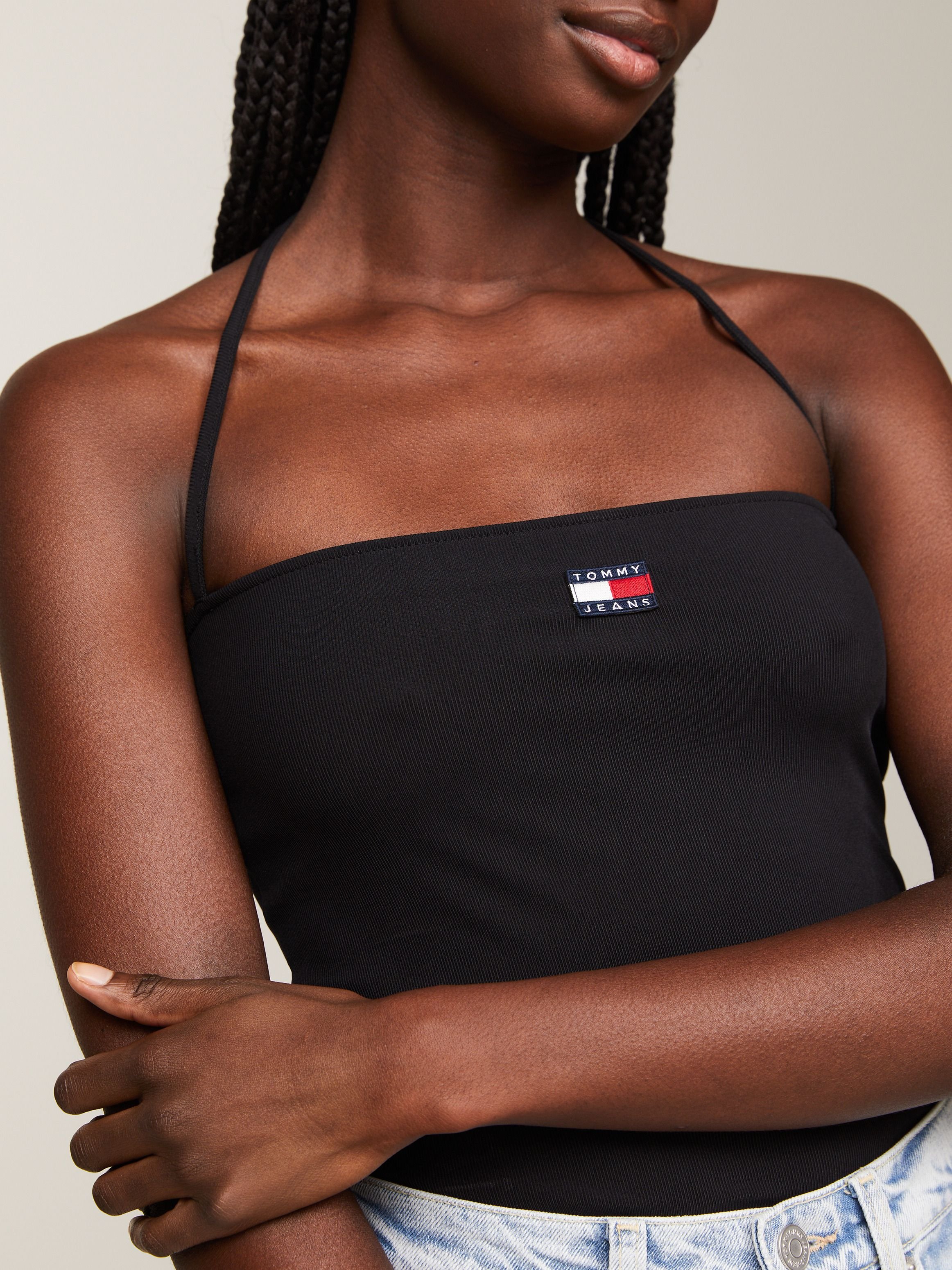 Débardeur  Tommy Jeans DW0DW17895 BDS Black