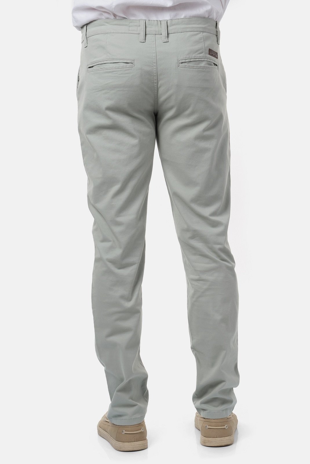 Pantalons chino/citadin  Hopenlife RIKA AQUA GRIS