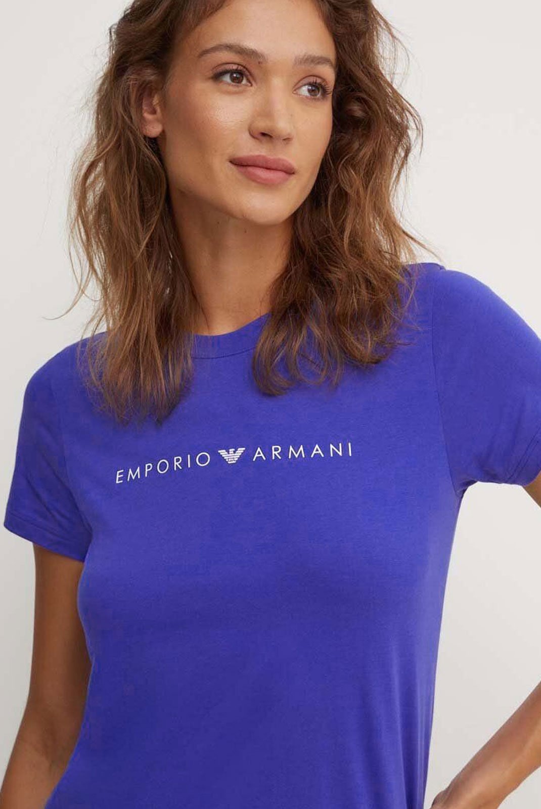 Tee shirt  Emporio armani 164720 4F227 07191 VIOLET BLUE