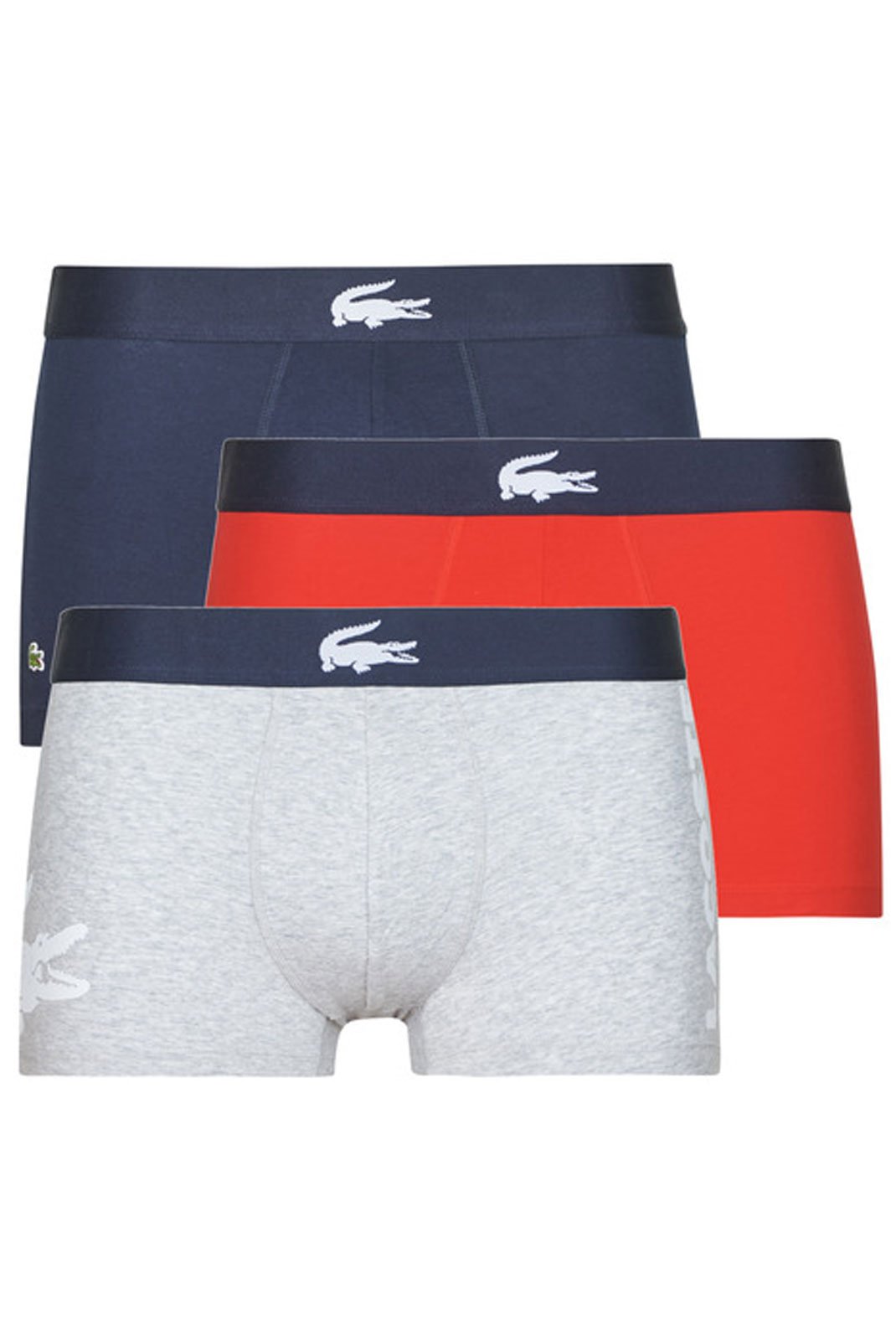 Slips / Boxers  Lacoste 5H1803 W34 NAVY BLUE/SILVER CHINE-RED