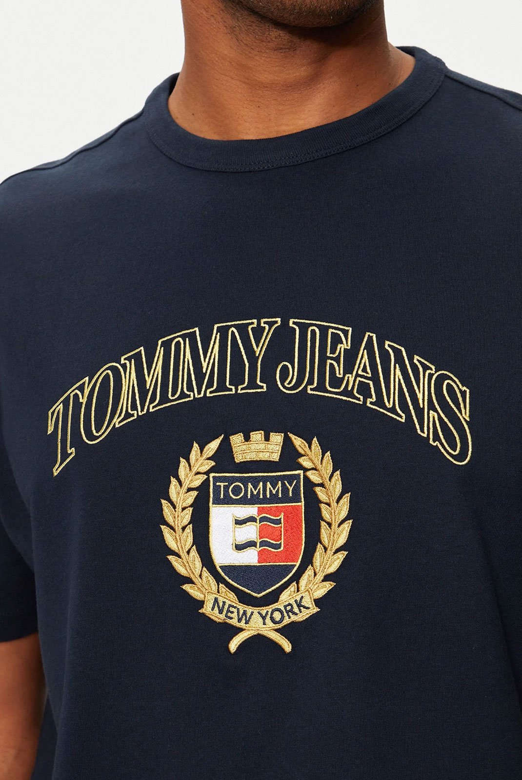 T-S manches courtes  Tommy Jeans DM0DM19690 C1G Dark Night Navy