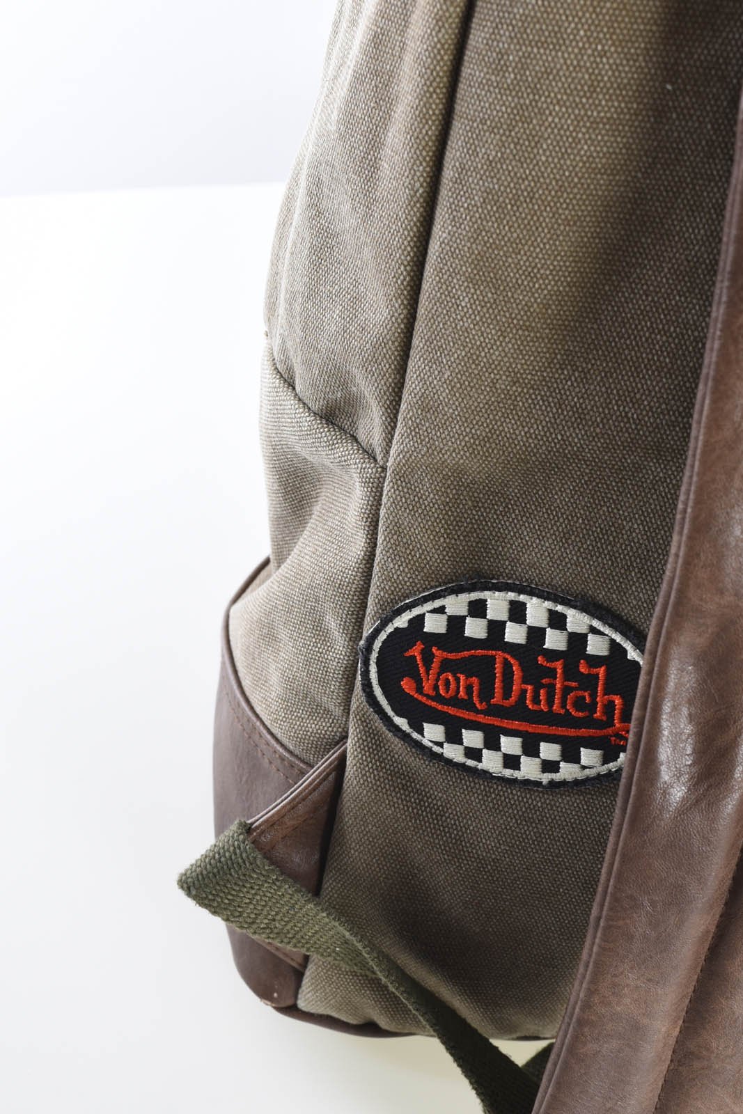 Sacs à dos  Von dutch CARTOON KAKI