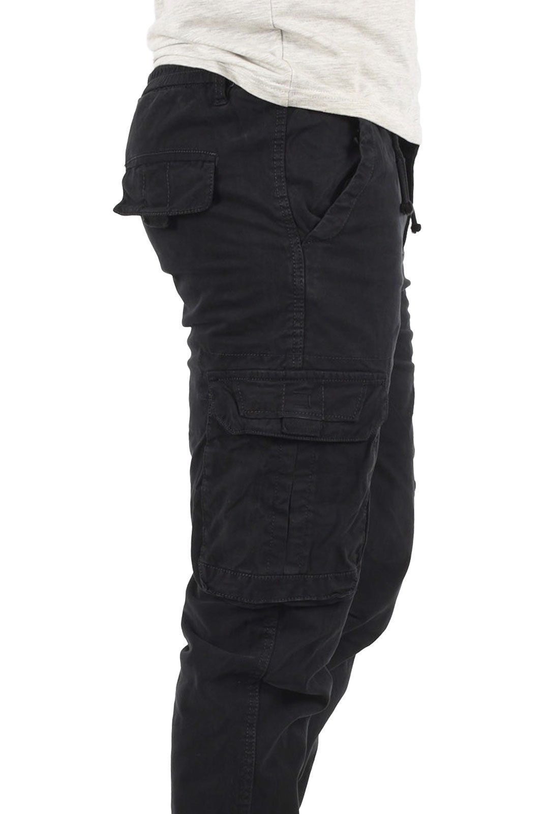 Pantalons sport/streetwear  Leo gutti 7380 BLACK