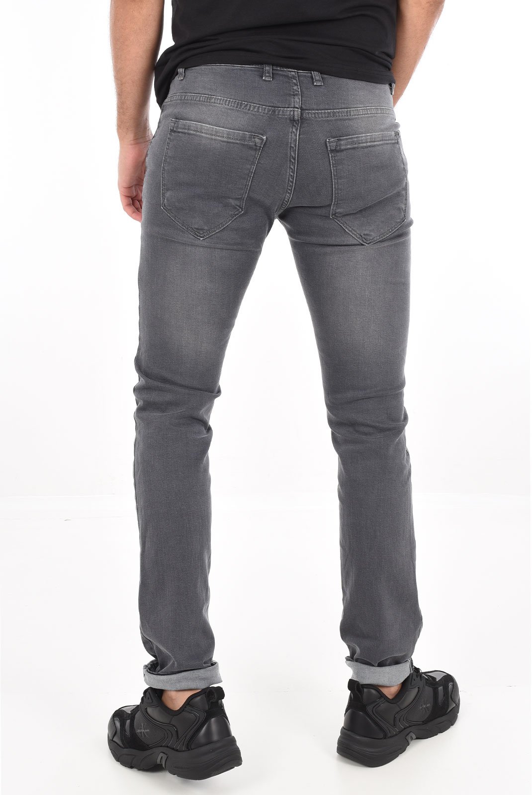 slim / skinny  Goldenim paris J49 GRIS FONCE 