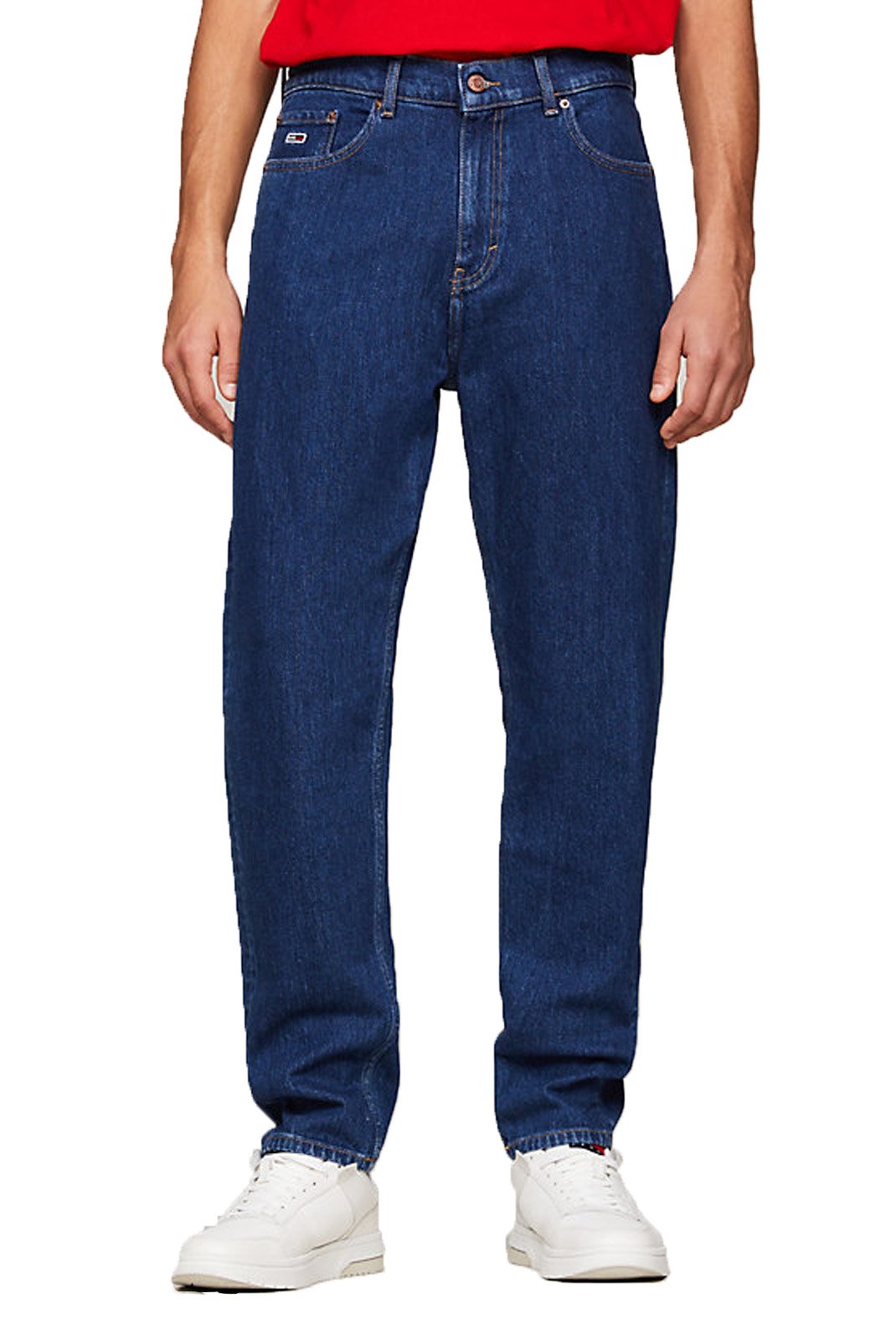 régular  Tommy Jeans DM0DM19458 1BJ Denim Dark