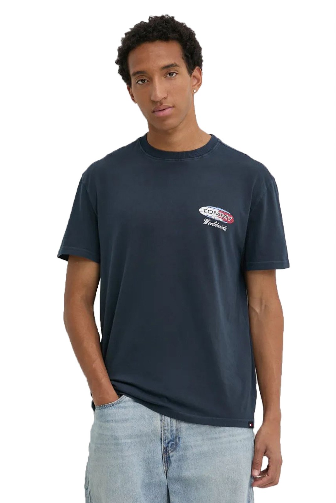 T-S manches courtes  Tommy Jeans DM0DM19708 C1G Dark Night Navy