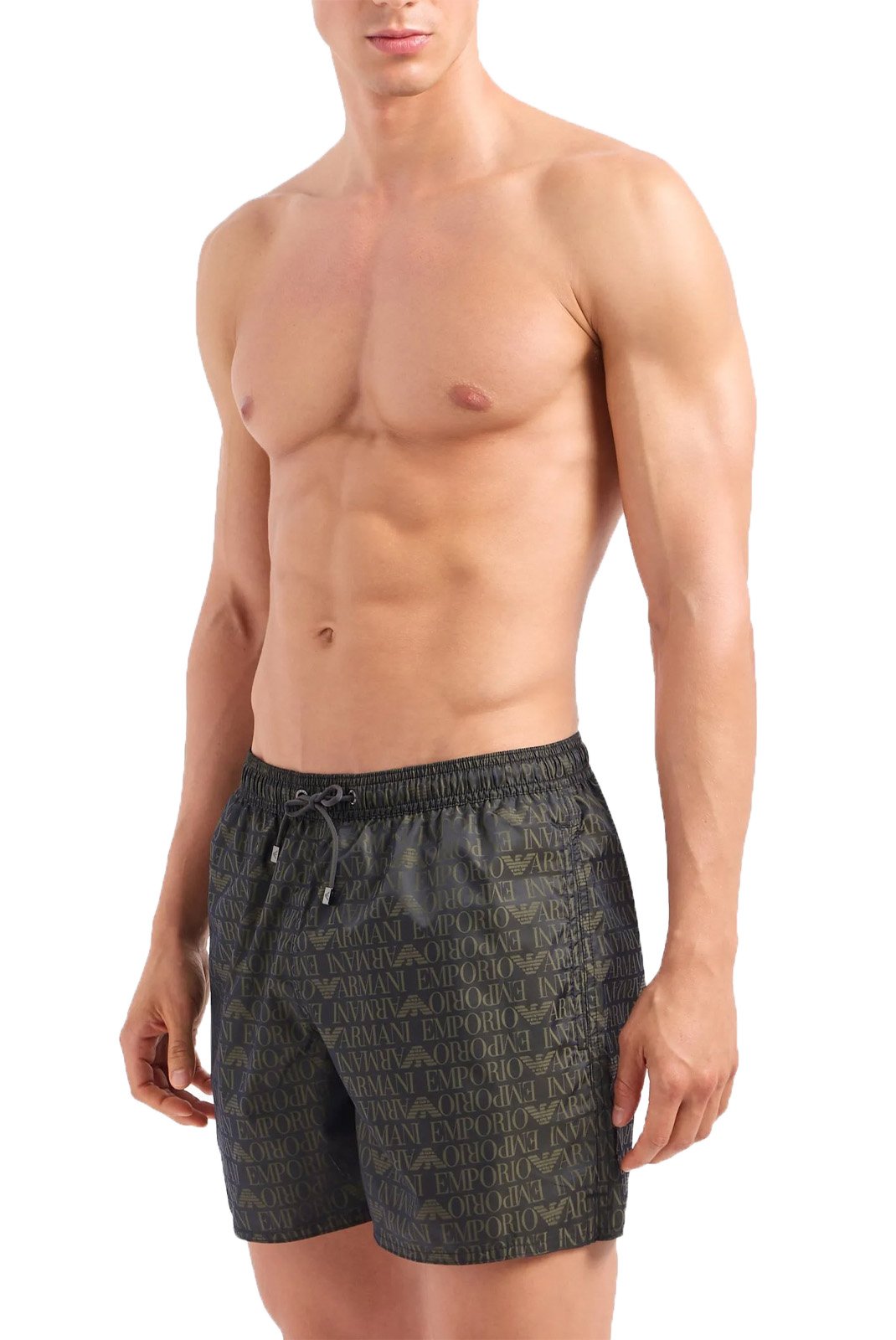 Maillots / Serviettes  Emporio armani 211740 4R442 50720 NERO/MILITARE