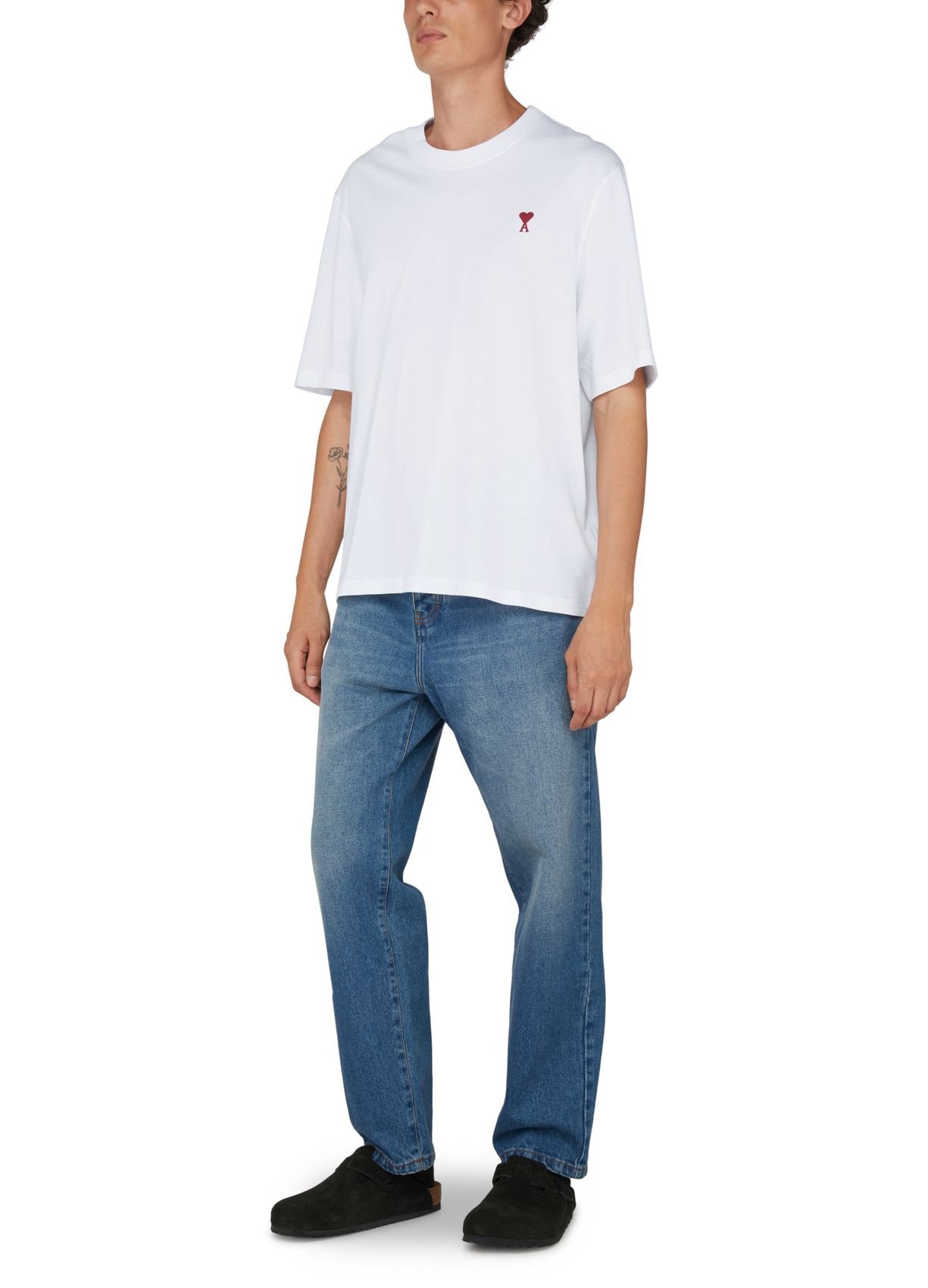 T-S manches courtes  Ami paris BFUTS001.724 724 BLANC 