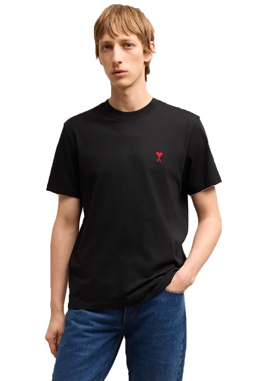 T-S manches courtes  Ami paris BFUTS001.724 001 NOIR