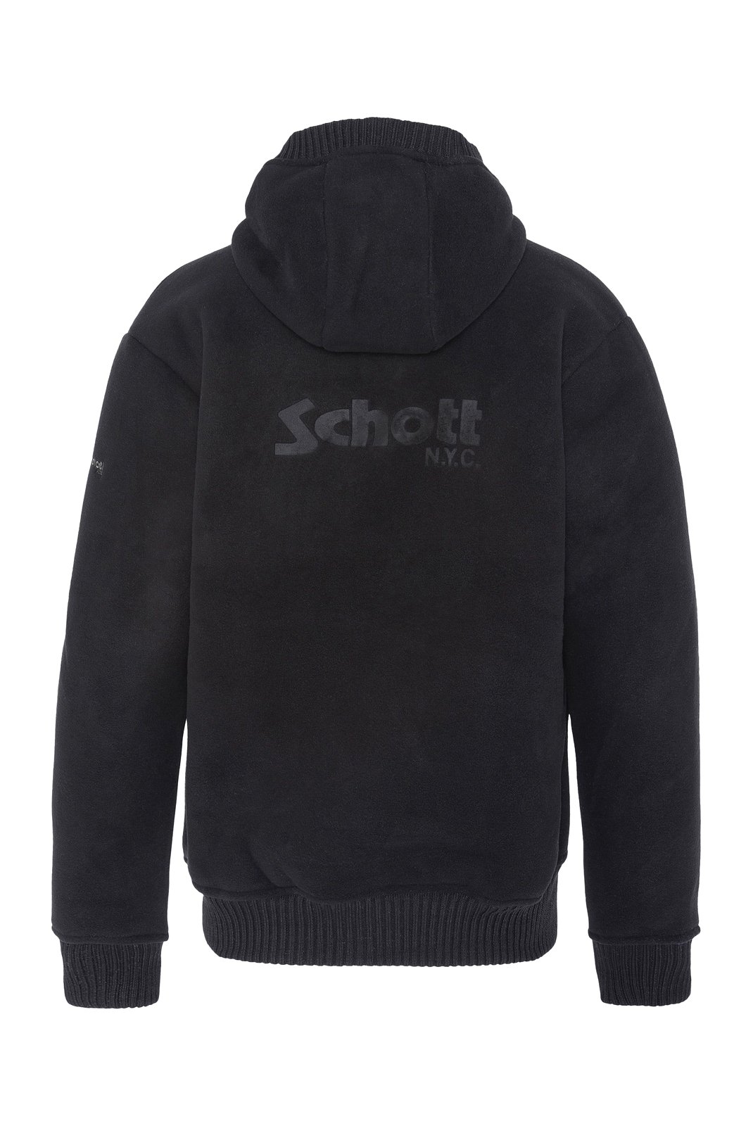 Sweats zippés  Schott SW550 BLACK