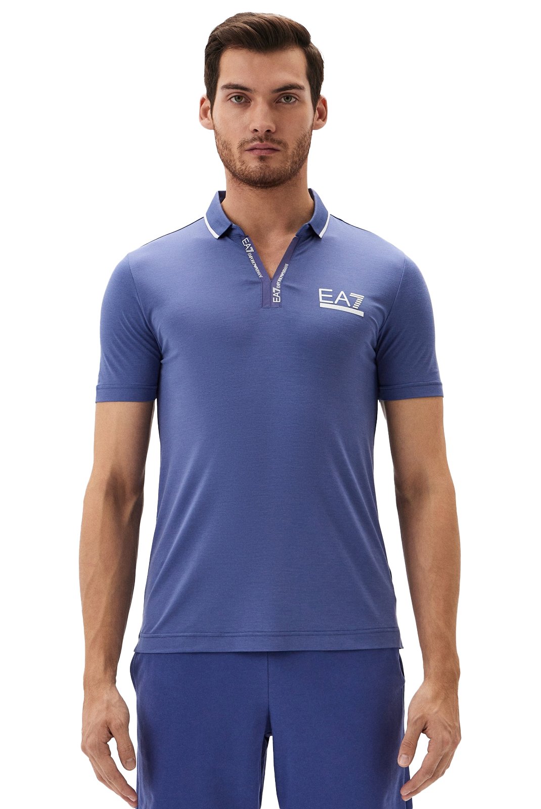 Polos manches courtes  Ea7 3DPF15 PJRGZ 1557 MARLIN