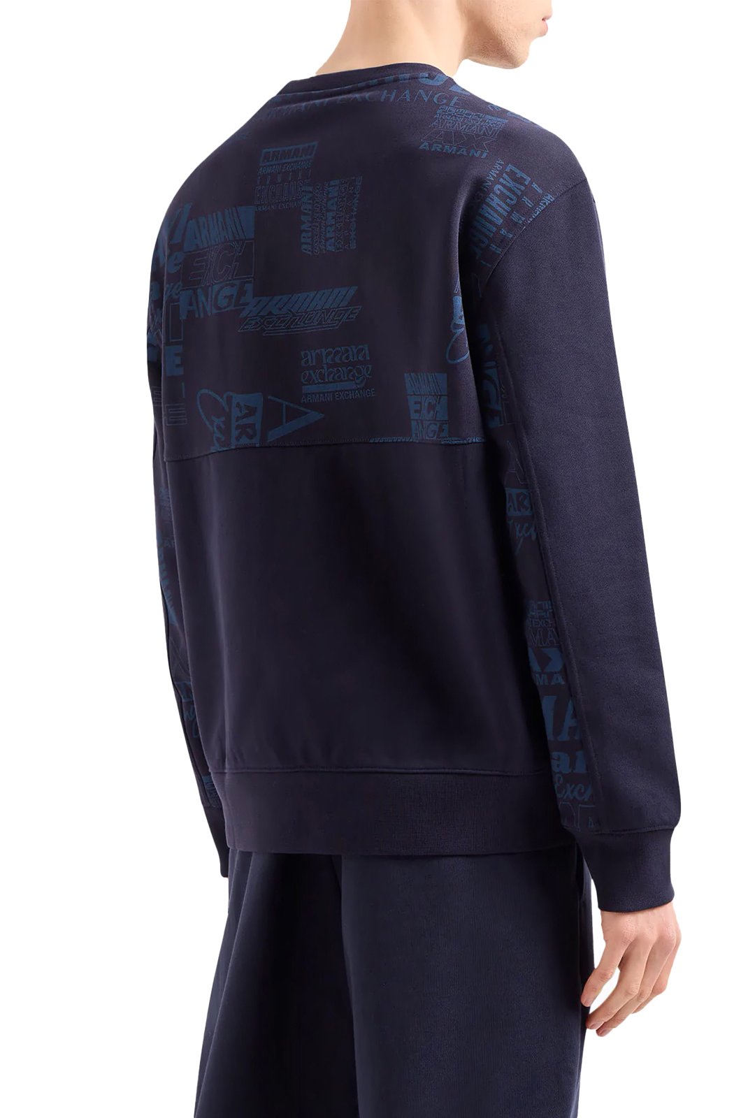 Sweatshirts  Armani exchange 3DZMHK ZJXRZ 65BH Night Sky