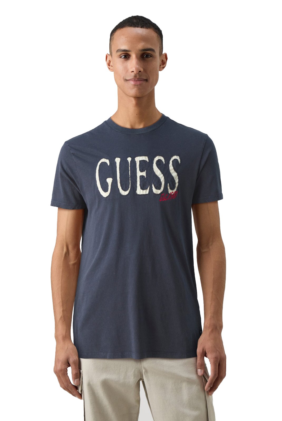 T-S manches courtes  Guess jeans M4YI89 K9RM1 F73J SMART BLUE MULTI