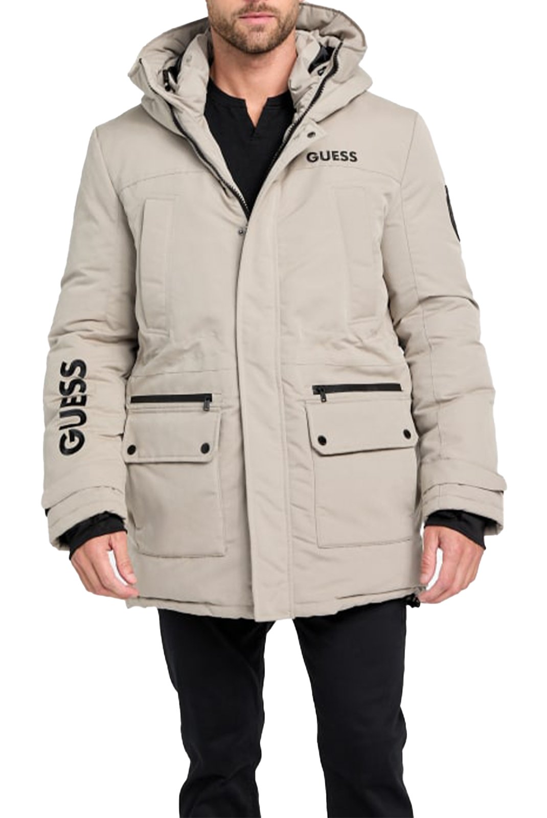 Blousons / doudounes  Guess jeans X4RL34 WF8F0 G9P2 WARM MUD
