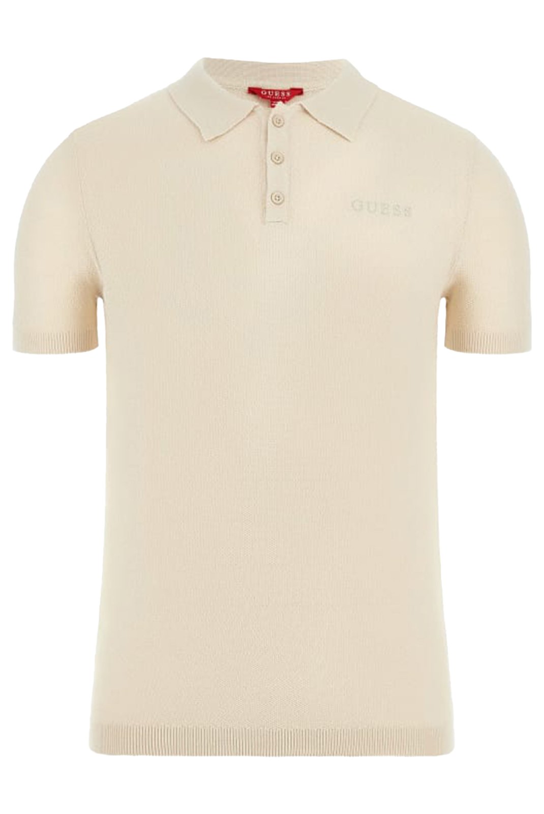 Polos manches courtes  Guess jeans X4YR01 Z27Y0 A128 OVER NIGHT OATS