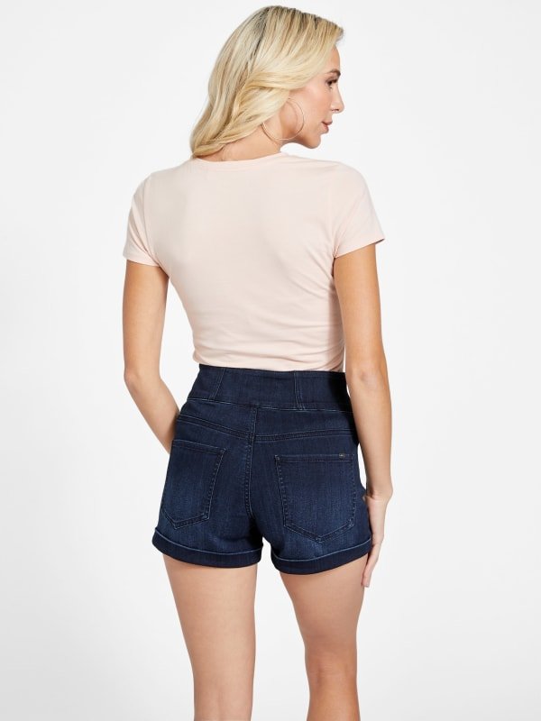 Tee shirt  Guess jeans QBGI48 K9TJ1 G6J9 VAPOR ROSE