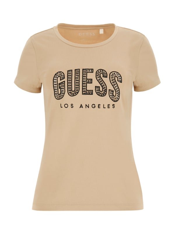 Tee shirt  Guess jeans QBVI51 K9TJ0 G118 DULCE CREAM