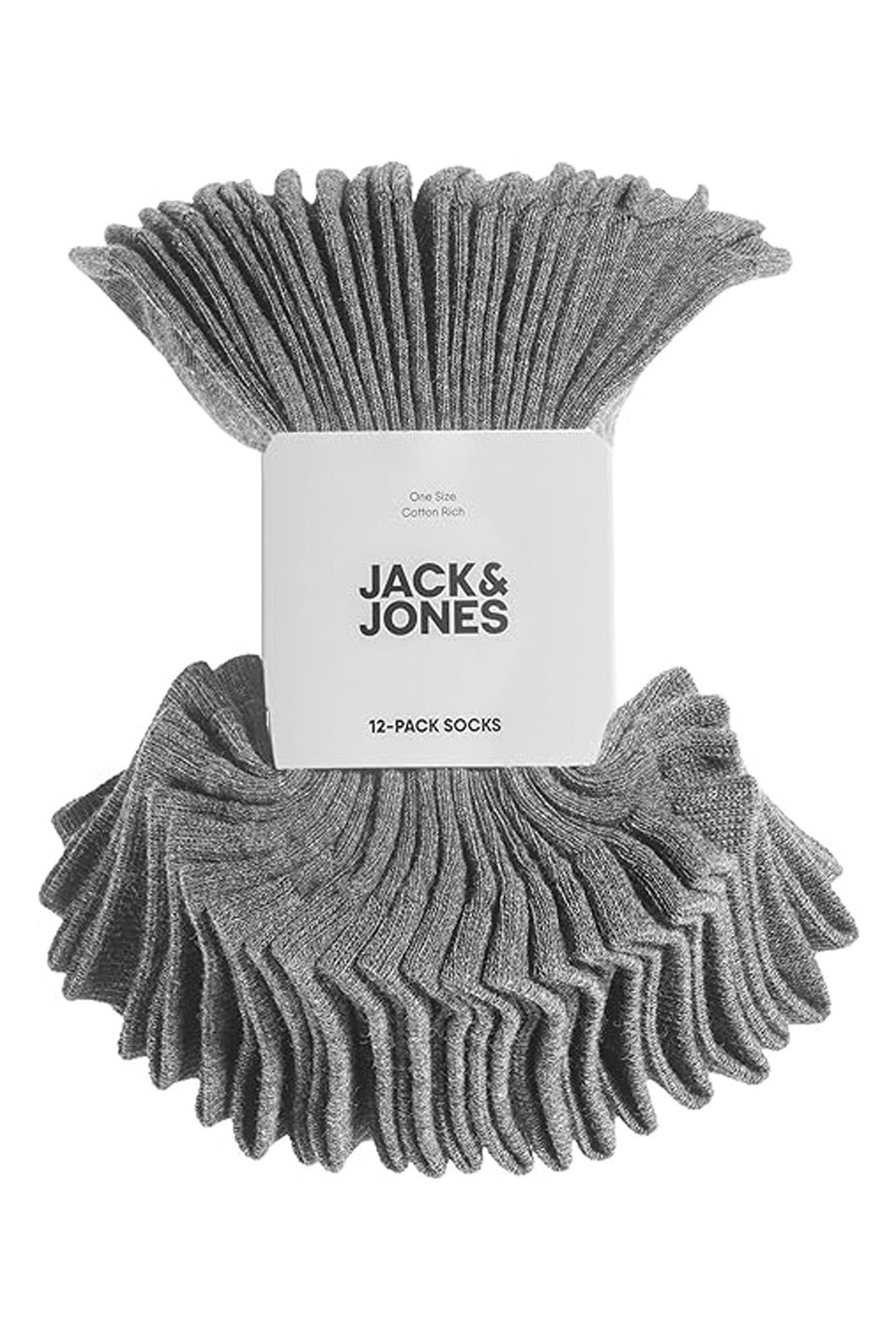 Chaussettes  Jack & Jones 12260511 19-4007 TCX Anthracite