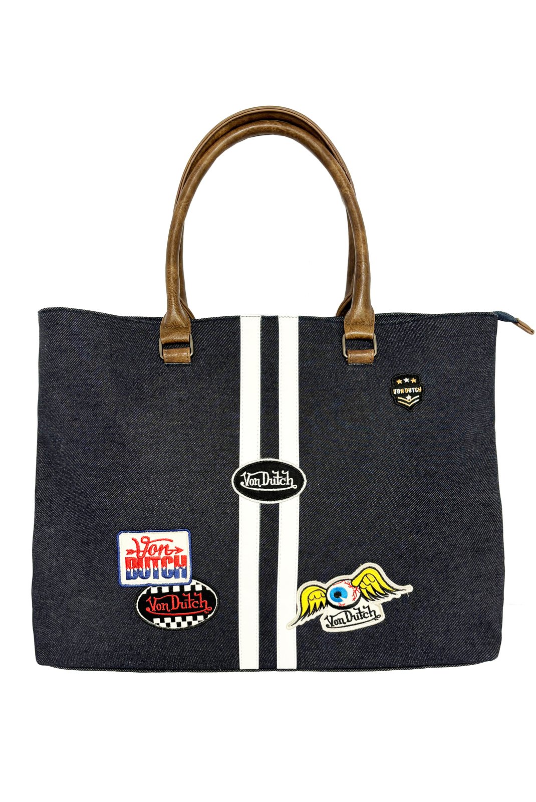 Sacs portés main  Von dutch LIST DENIM