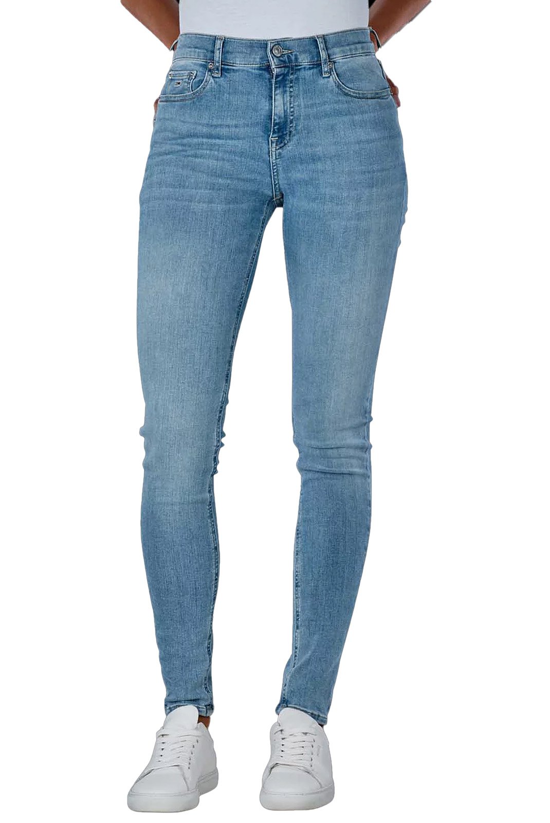 Jeans slim / skinny  Tommy Jeans DW0DW19256 1AB Denim Light