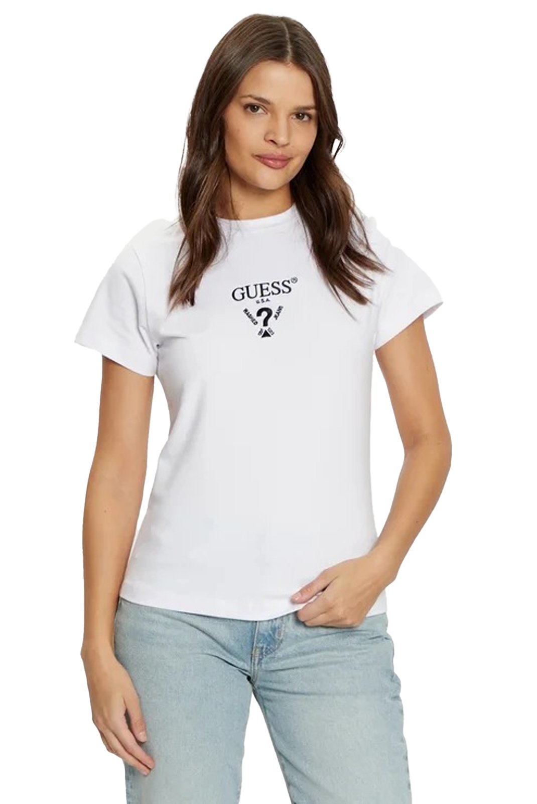 Tee shirt  Guess jeans V4YI21 KCDH1 G011 Pure White