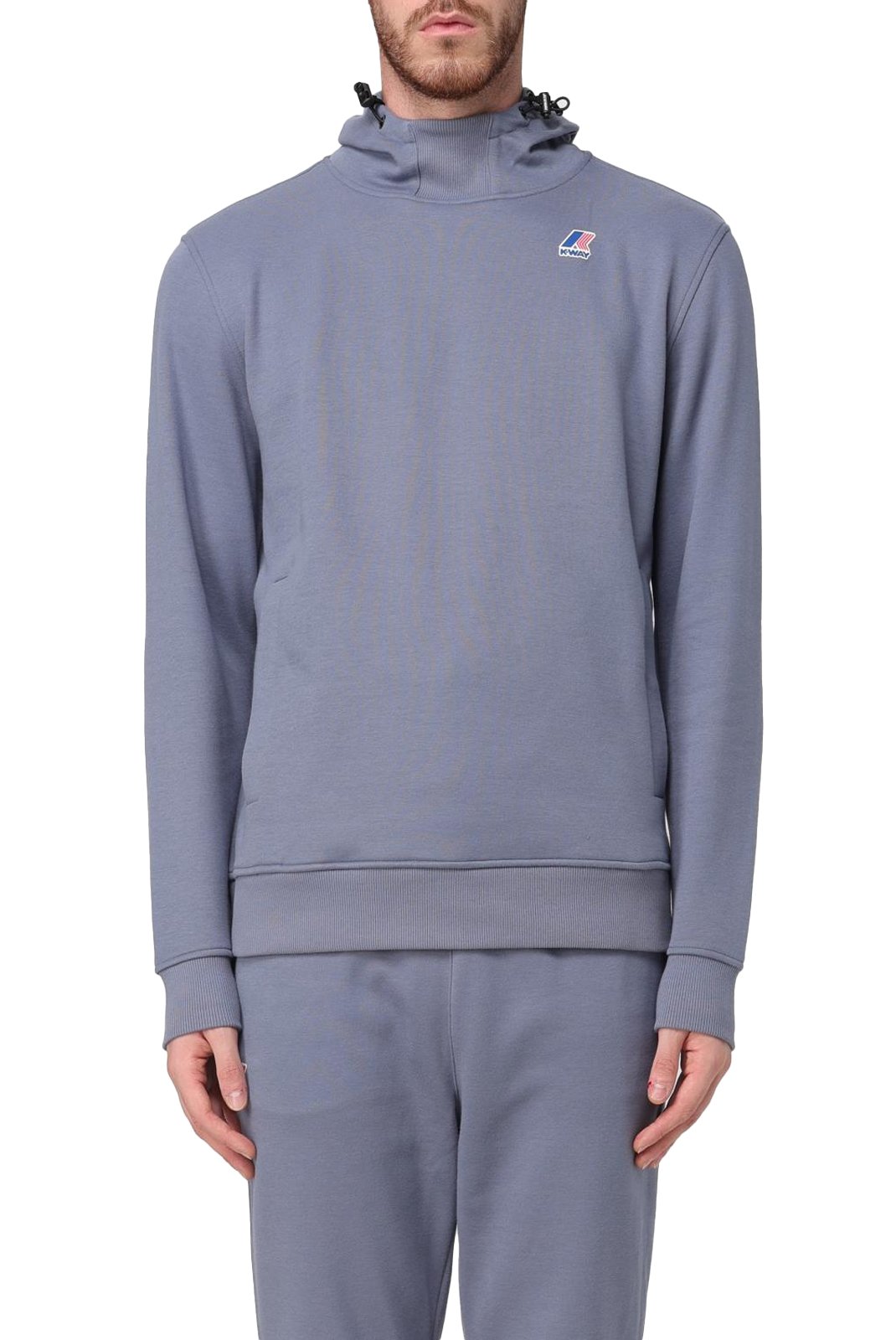 Sweatshirts  K-Way K3123QW K56 Grey Blue Avio