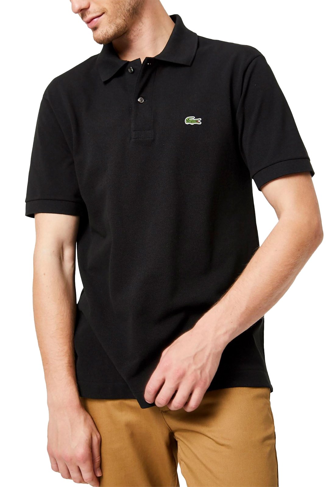 Polos manches courtes  Lacoste L.12.12 031 Black