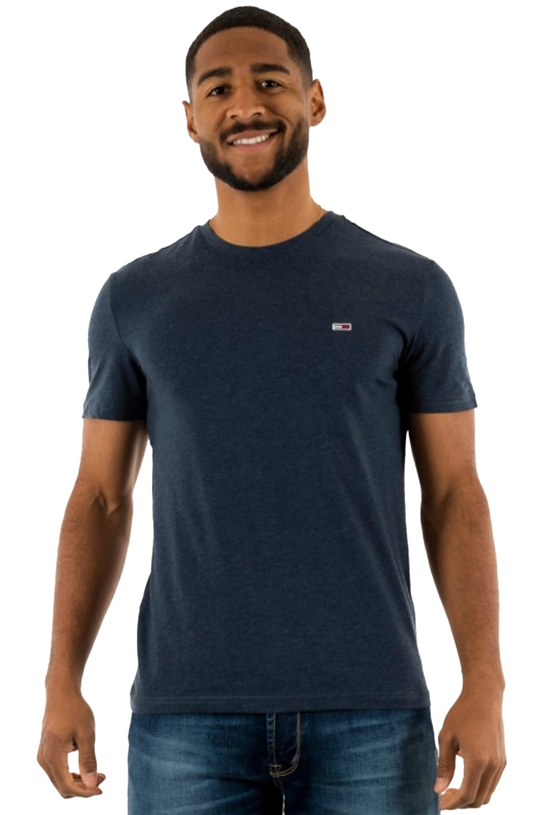 T-S manches courtes  Tommy Jeans DM0DM20363 C1G Dark Night Navy Htr
