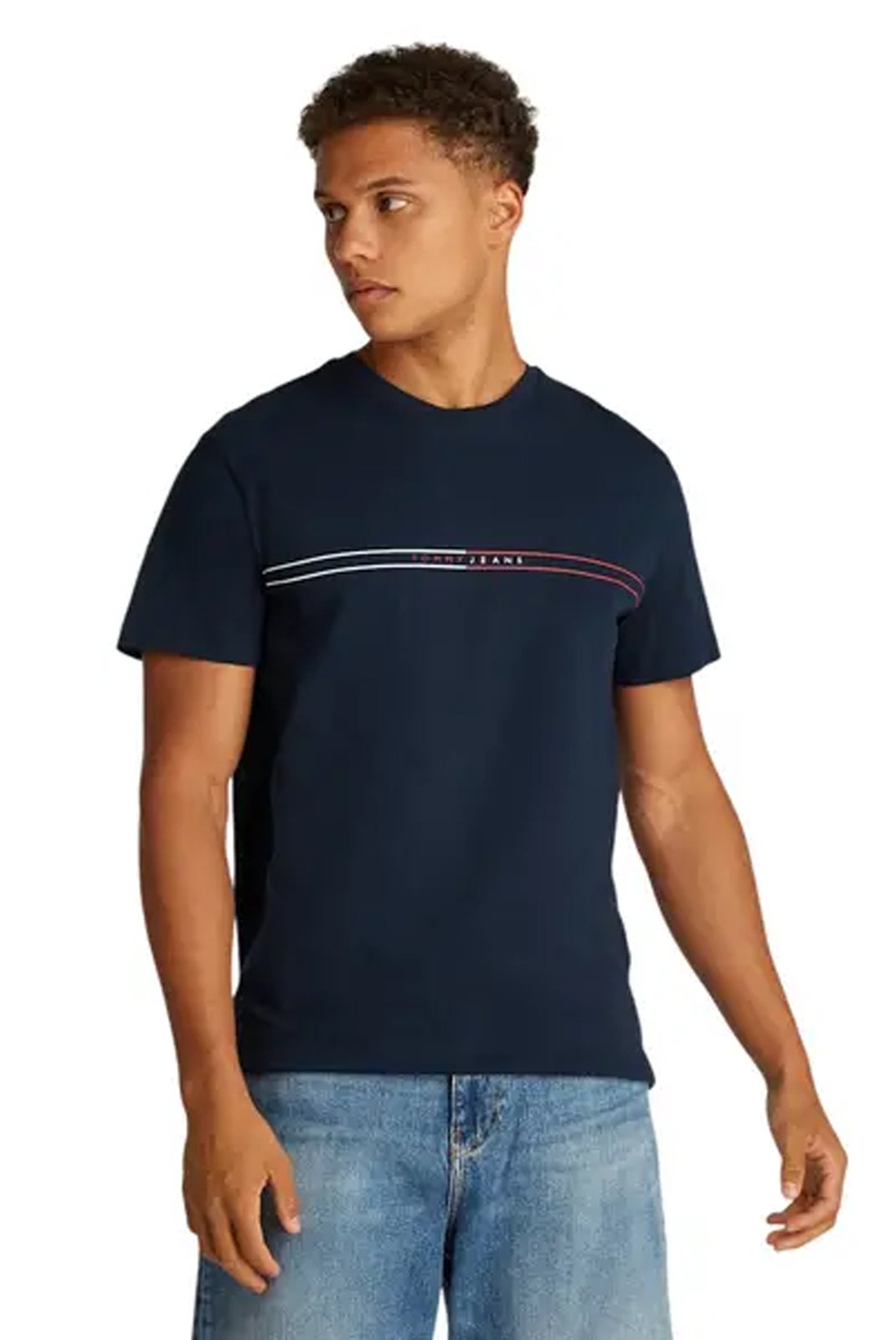 T-S manches courtes  Tommy Jeans DM0DM20779 C1G Dark Night Navy