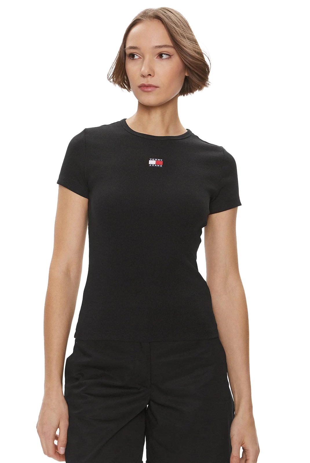 Tee shirt  Tommy Jeans DW0DW17881 BDS Black
