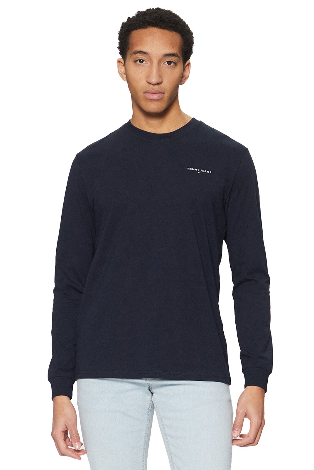 T-S manches longues  Tommy Jeans DM0DM21138 C1G Dark Night Navy