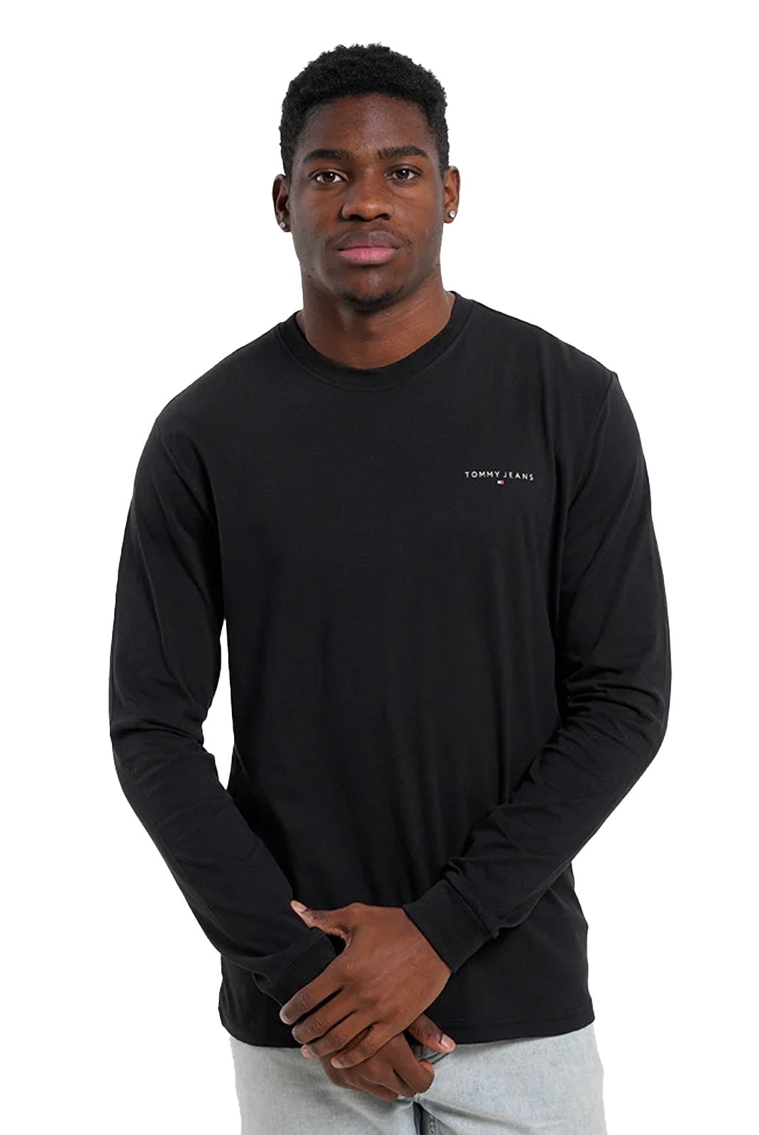 T-S manches longues  Tommy Jeans DM0DM21138 BDS Black