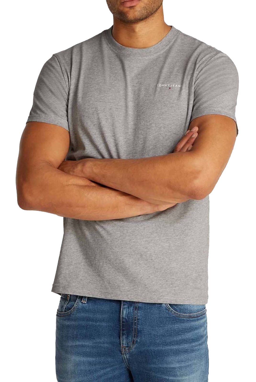 T-S manches courtes  Tommy Jeans DM0DM21188 P6N Grey Htr