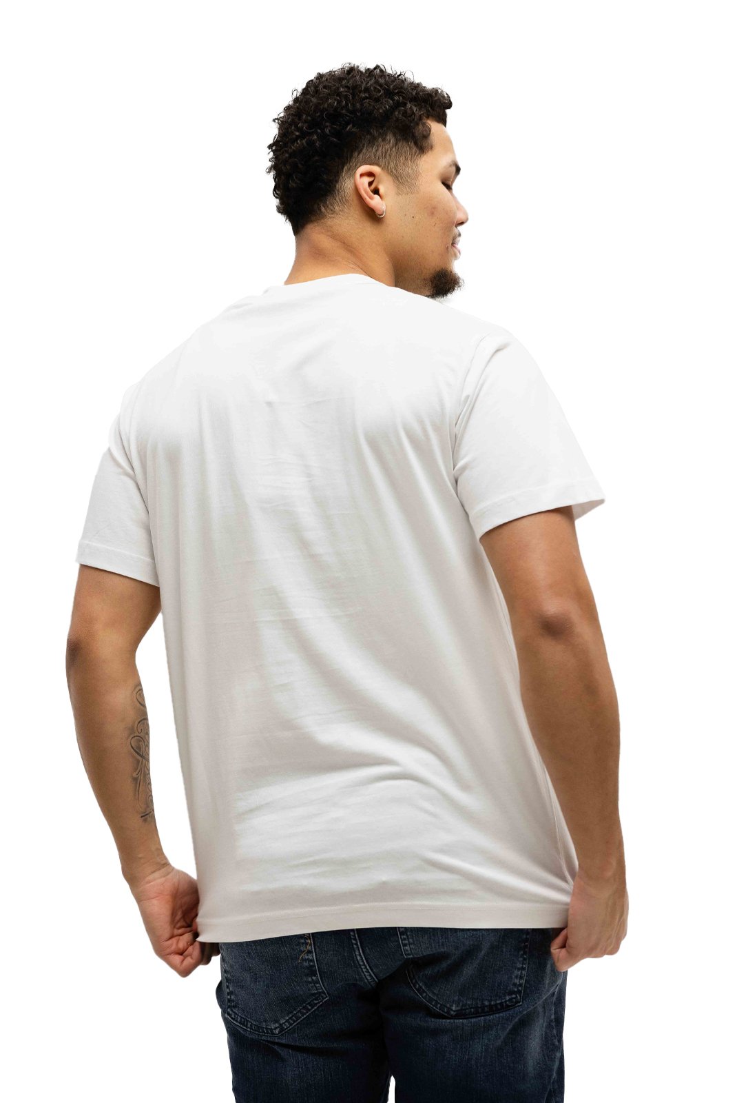 T-S manches courtes  Versace Jeans 78GAHT01 CJ00T G03 003 + 948 WHITE + GOLD