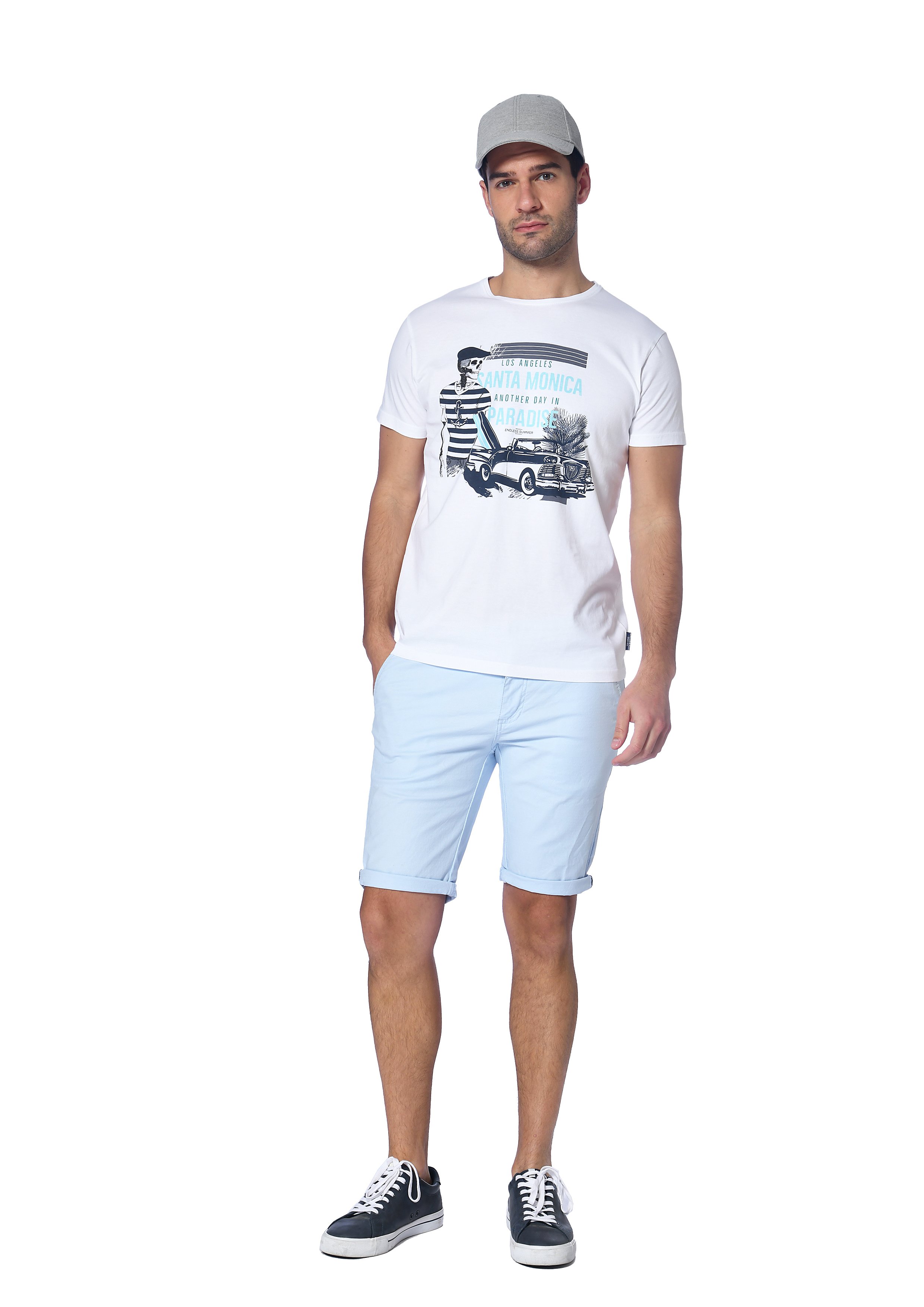 T-S manches courtes  La Maison Blaggio MATERA WHITE